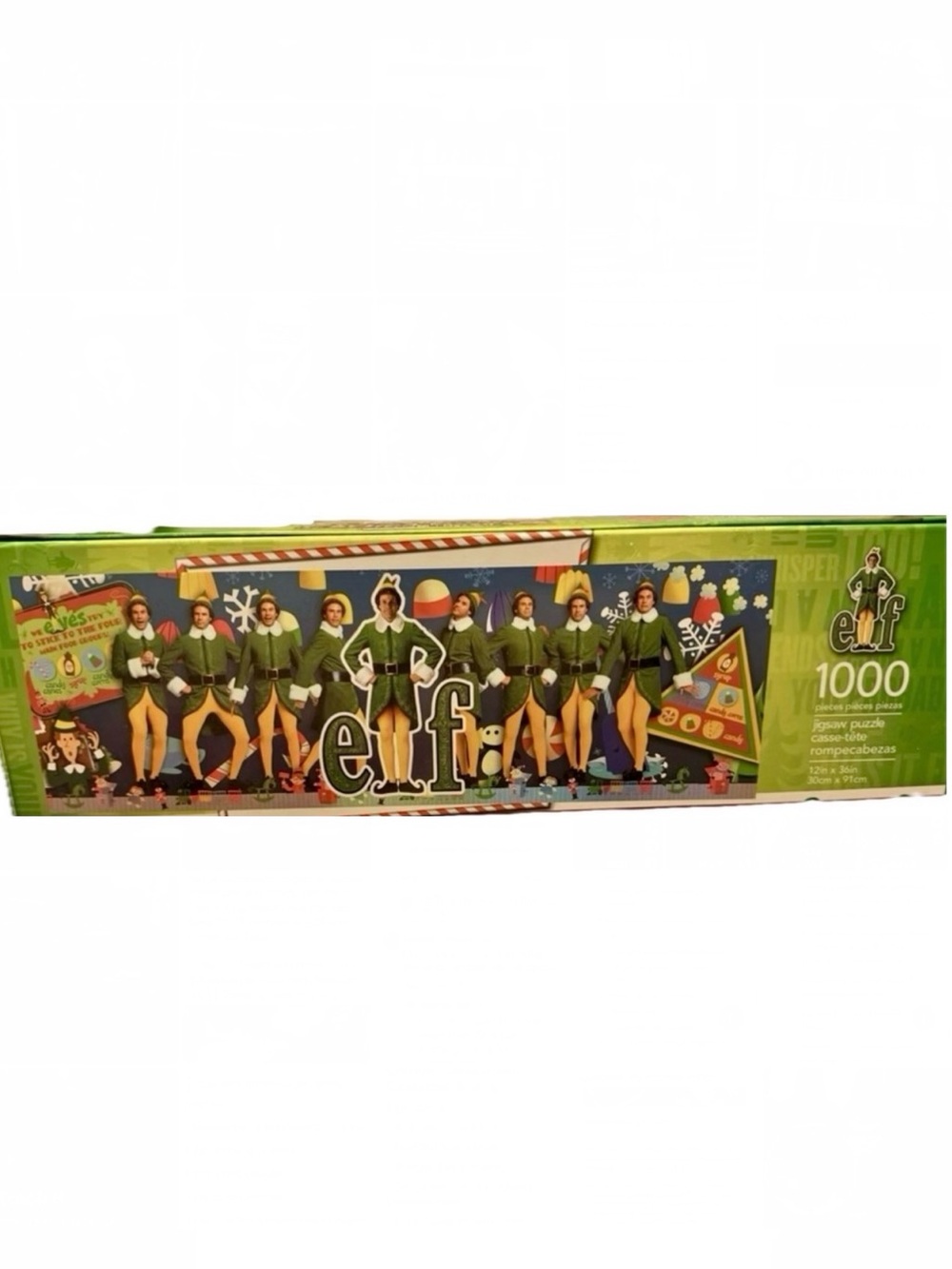 ELF The Movie 1000 Piece Slim Panoramic Jigsaw Puzzle Will Ferrell